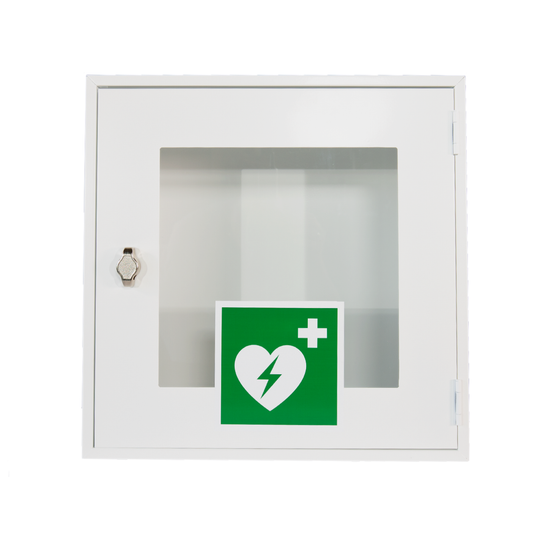 AED Metall-Schrank, innen, mit & ohne Alarm