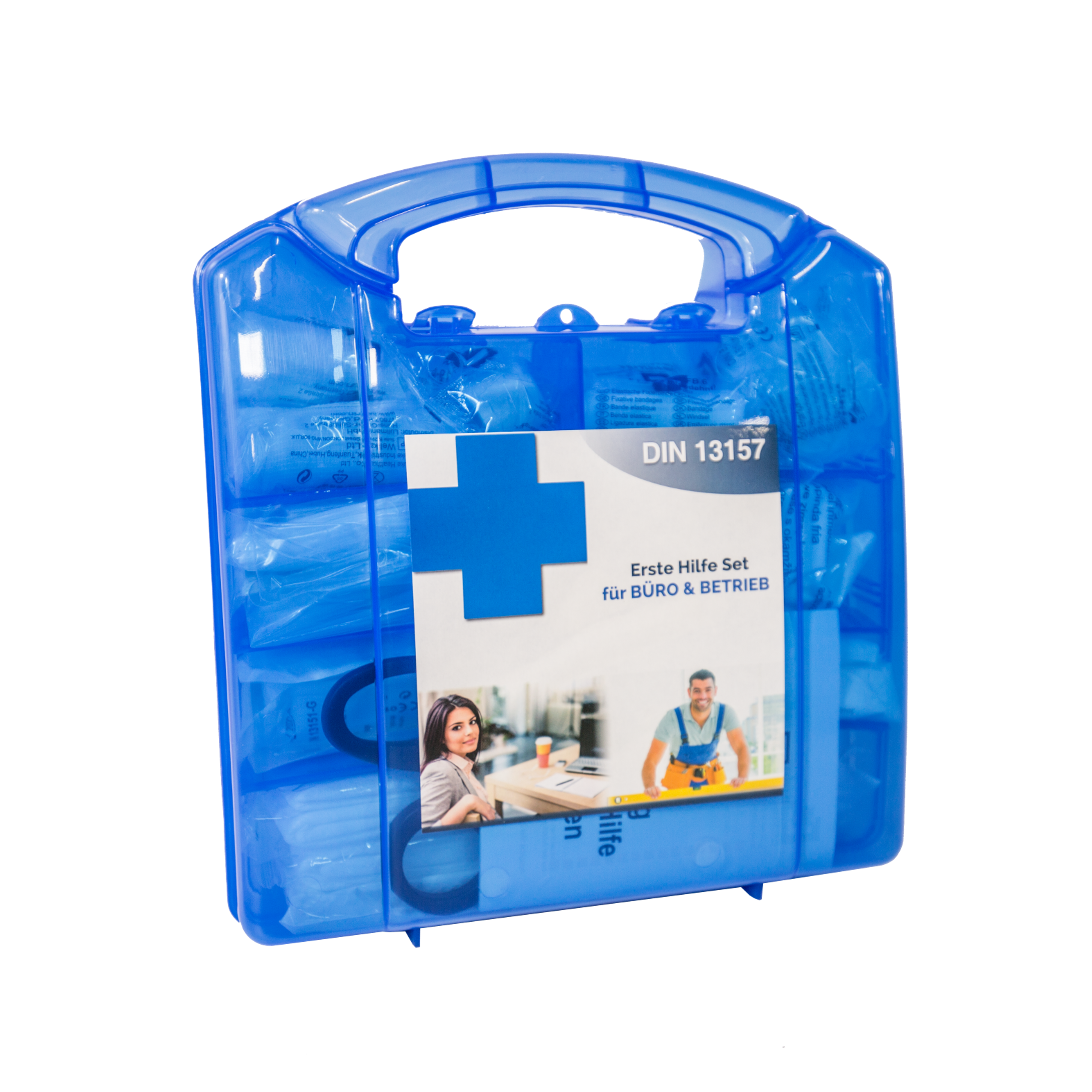 Erste-Hilfe-Koffer für Betriebe DIN 13157 Verbandkasten Set